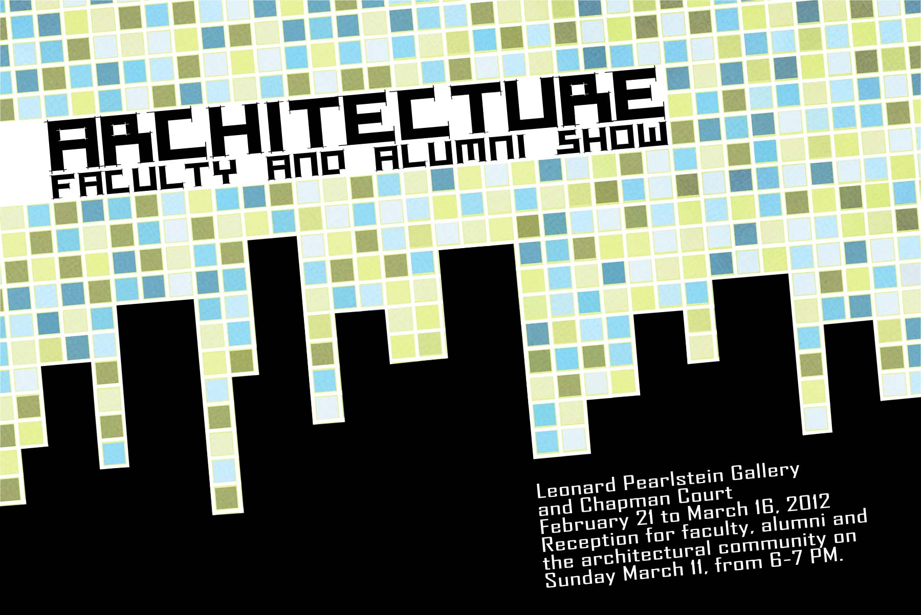 Postcard for Faculty and Alumni Exhibit